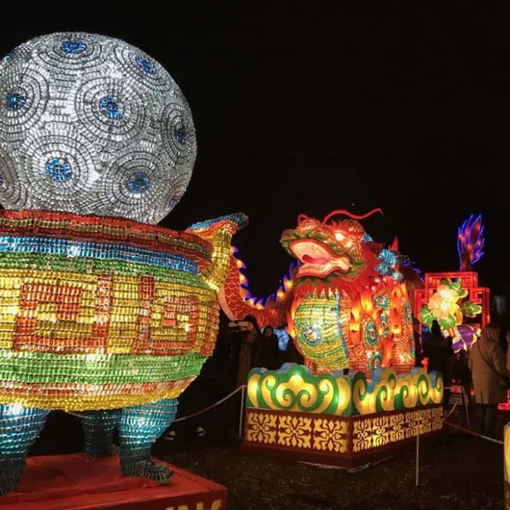 Chinese Lantern Festival Events Show Display