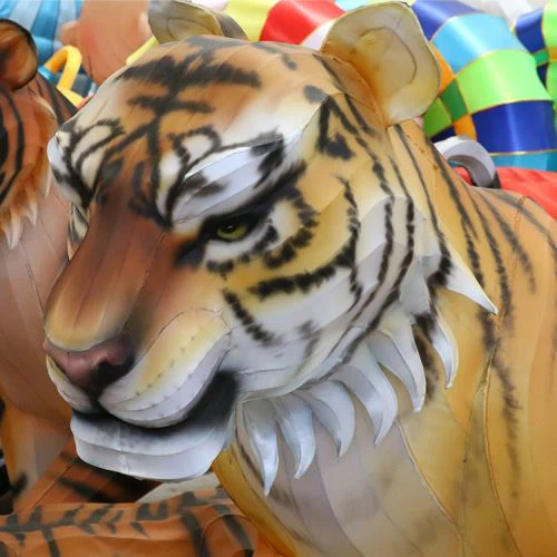 Llanterna de paper animal