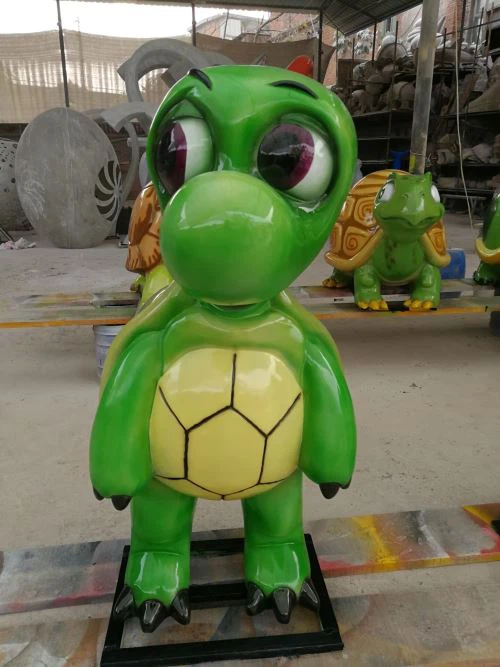 Personalitza estàtues de fibra de vidre de mida natural de dibuixos animats populars