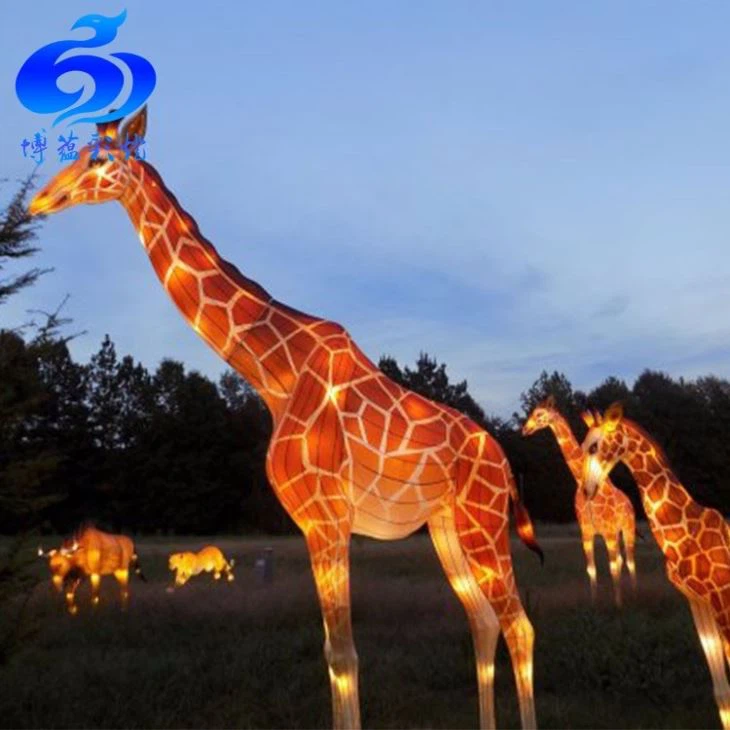 Outdoor Chinese Festival Silk Lantern