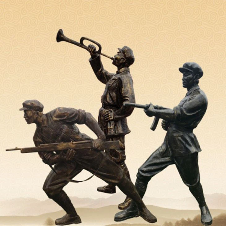 Revolution Personal Theme Park Decoration Fiberglass Statue