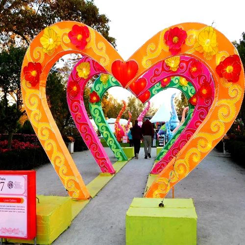 Fancy-Outdoor-xinès-Silk-Lantern-Festival