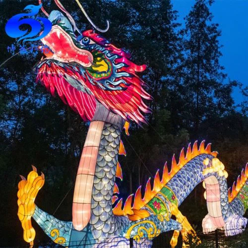 Festival de llanternes de nou any xinès impermeable a l'aire lliure a l'aire lliure