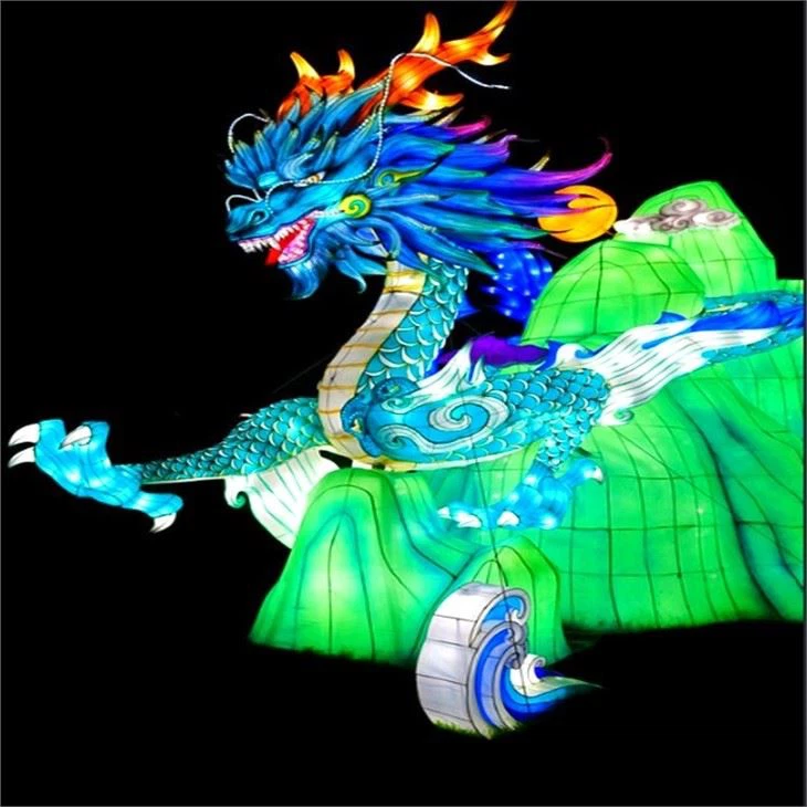 Playground Decoration Dragon Silk Festival Chinese New Year Lantern